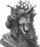 Пламенный каракал (Psychodelic anthro and animalistica)