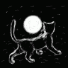 Moon Kitten Sketch (Старые рисунки)