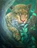 Грустный голодный леопард (Psychodelic anthro and animalistica)
